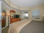 Master Bedroom Offers Ocean Views and Private Access to Balcony at 502 Barrington Arms